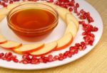 Honey And Fruit Stock Photo