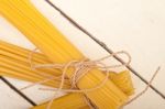 Bunch Of Italian Pasta Type Stock Photo