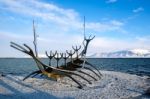 Sun Voyager In Reykjavik Stock Photo