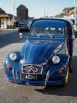 Old Citroen Car Parked In Hastings Stock Photo