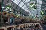 Christmas Decorations At Covent Garden Stock Photo