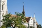 Matthias Church Budapest Stock Photo