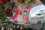 Rotterdam, Netherlands - May 9, 2015: Retail Shop In Markthal (m Stock Photo