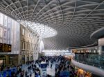 Kings Cross Underground Station Stock Photo