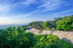 Namhansanseong Fortress In South Korea, Unesco World Heritage Site Stock Photo