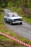 Ford Escort Rally Stock Photo