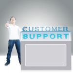 Customer Support Stock Photo