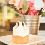 Lemon Meringue Pie Stock Photo