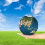 Green Earth Concept Stock Photo