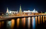 Moscow Kremlin In Russia Stock Photo