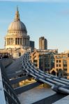 St Paul's Cathedral In London Stock Photo