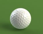 Golf Ball Stock Photo