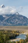 Snake River Overlook Stock Photo