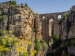 Ronda, Andalucia/spain - May 8 : View Of The New Bridge In Ronda Stock Photo