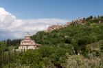 Montepulciano, Tuscany/italy - May 17 : View Of San Biagio Churc Stock Photo