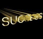 Success Text Stock Photo