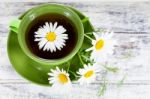 Chamomile Tea Stock Photo