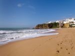 Albufeira, Southern Algarve/portugal - March 10 : View Of The Be Stock Photo