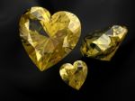 Yellow Sapphire Stock Photo