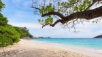 Sea And Beach Of Similan Island In Thailand Stock Photo