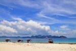 Long Tail Boat On The Beach Stock Photo