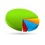 Pie Chart Stock Photo