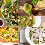 Healthy And Tasty Italian Food Collage Stock Photo