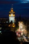 Edinburgh Cityscape Stock Photo