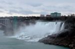 Image With Us Part Of The Niagara Falls Stock Photo