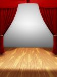 Curtain Stock Photo