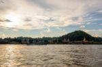 Cruise On The Mekong River Stock Photo