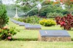 Chungkai War Cemetery, Thailand Stock Photo