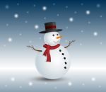 Snowman Stock Photo