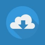 Cloud Computing Flat Icon. Download Stock Photo