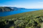 View Of Bruny Island Beach In The Late Afternoon Stock Photo