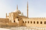 The Mosque Of Muhammad Ali In The Citadel Of Saladin In Old Cair Stock Photo