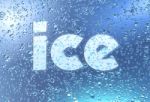 Ice Blue Stock Photo