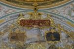 Istanbul, Turkey - May 27 : Ornate Ceiling In Topkapi Palace And Museum In Istanbul Turkey On May 27, 2018 Stock Photo