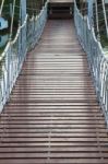 Wooden Bridge Stock Photo