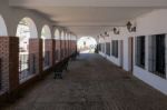 Mijas, Andalucia/spain - July 3 : View Of Archways In  Mijas   A Stock Photo