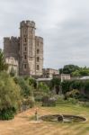 Windsor, Maidenhead & Windsor/uk - July 22 : View Of Windsor Cas Stock Photo