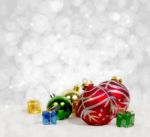 Decorations Christmas Stock Photo