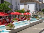 Estepona, Andalucia/spain - May 5 : Street Scene In Estepona Spa Stock Photo