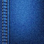 Blue Denim Texture Background Stock Photo