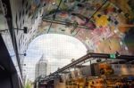 Rotterdam, Netherlands - May 9, 2015: Retail Shop In Markthal (m Stock Photo