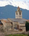 Historical Monastery In Mountains Stock Photo