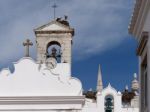 Faro, Southern Algarve/portugal - March 7 : Storks  At Faro In P Stock Photo