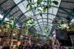 Christmas Decorations At Covent Garden Stock Photo