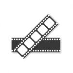 Movie Film Frame Icon Stock Photo