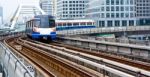 Sky Train In Bangkok Stock Photo